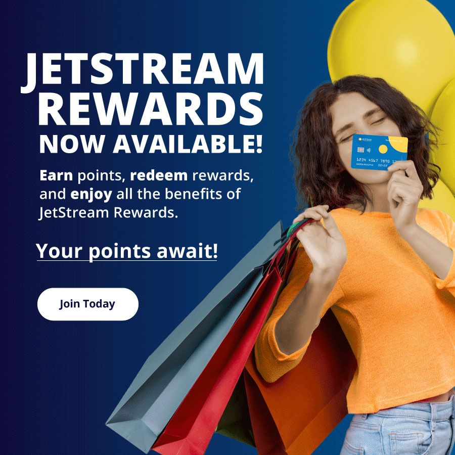 Jetstream rewards are now available