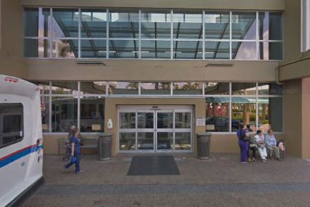 JetStream FCU inside Mercy Hospital. Mercy Hospital exterior
