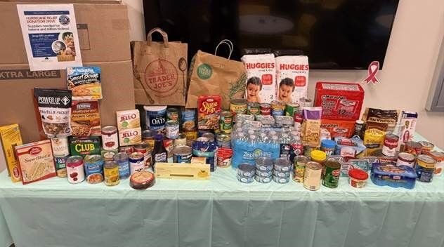 Hurricane relief items
