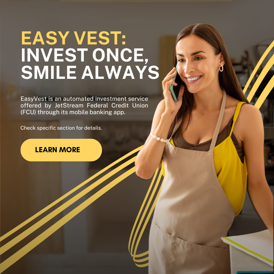 Easy vest. Invest once, smile always